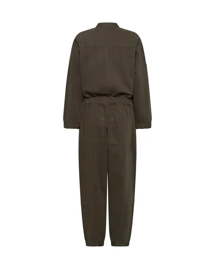 KHAKI DARK ROMANCE JUMPSUIT Women One Teaspoon Denim Jumpsuits KHAKI DARK ROMANCE JUMPSUIT Women One Teaspoon Denim Jumpsuits