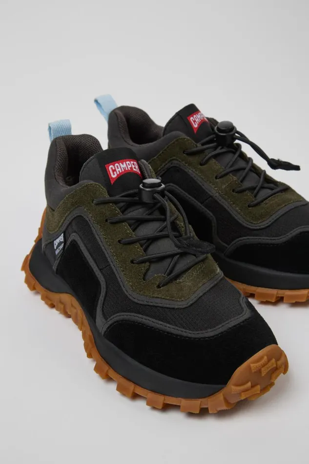 Kids Camper Boots Drift Trail HYDROSHIELD Blackgray TextileNubuck Sneaker For Kids Kids Camper Boots Drift Trail HYDROSHIELD Blackgray TextileNubuck Sneaker For Kids