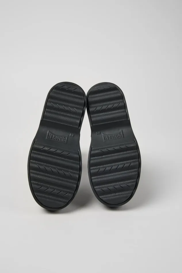 Kids Camper Boots Norte Black Leather Boots For Kids Kids Camper Boots Norte Black Leather Boots For Kids