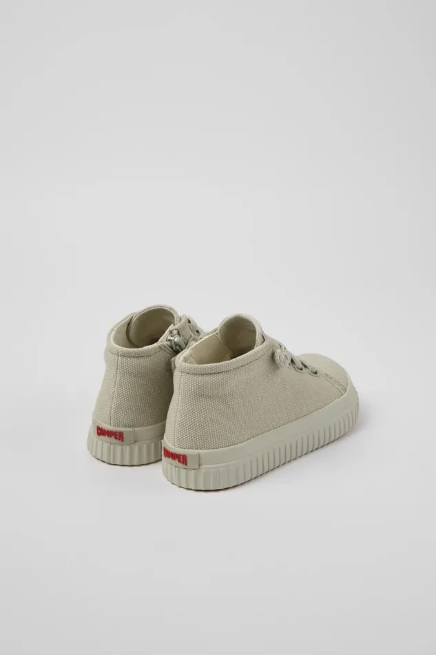 Kids Camper Boots Peu Roda Gray Textile Sneakers For Kids Kids Camper Boots Peu Roda Gray Textile Sneakers For Kids
