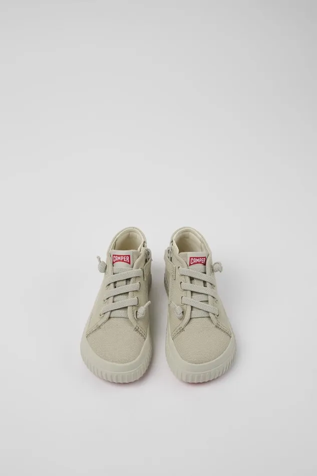 Kids Camper Boots Peu Roda Gray Textile Sneakers For Kids Kids Camper Boots Peu Roda Gray Textile Sneakers For Kids