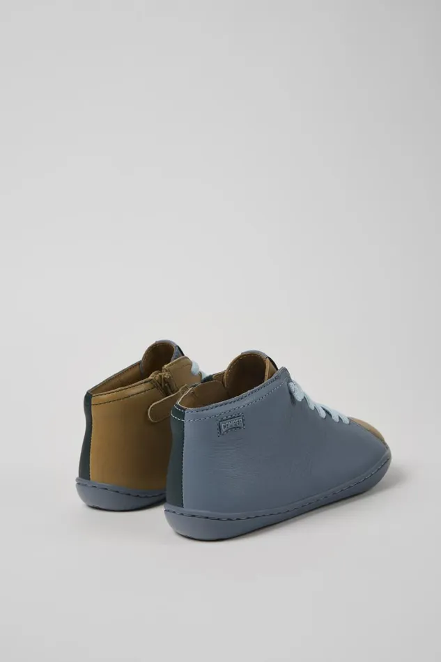 Kids Camper Boots Twins Multicolor Leather Ankle Boots For Kids Kids Camper Boots Twins Multicolor Leather Ankle Boots For Kids