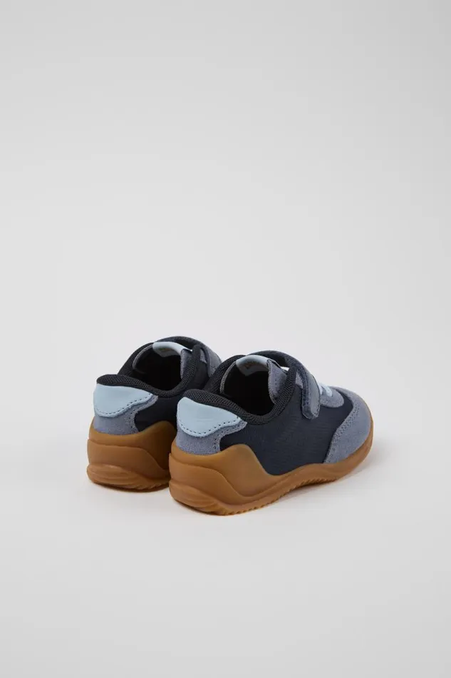 Kids Camper Sneakers Dadda Blue Textile And Nubuck Sneakers For Kids Kids Camper Sneakers Dadda Blue Textile And Nubuck Sneakers For Kids