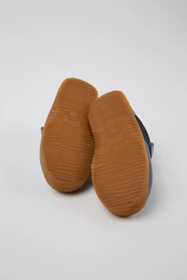 Kids Camper Sneakers Dadda Blue Textile And Nubuck Sneakers For Kids Kids Camper Sneakers Dadda Blue Textile And Nubuck Sneakers For Kids