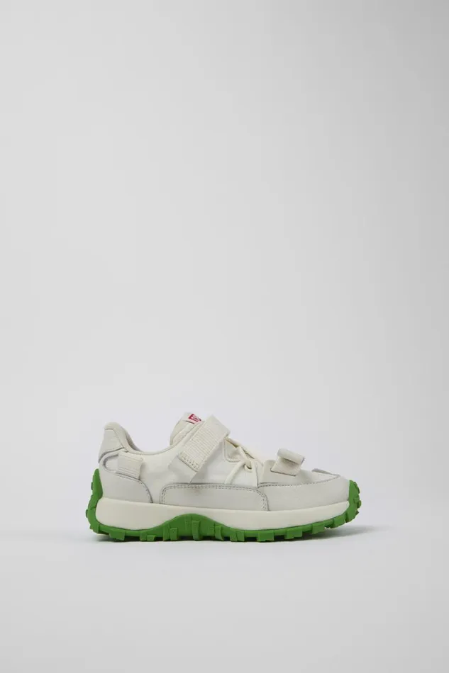 Kids Camper Sneakers Drift Trail White TextileLeather Sneaker Kids Camper Sneakers Drift Trail White TextileLeather Sneaker