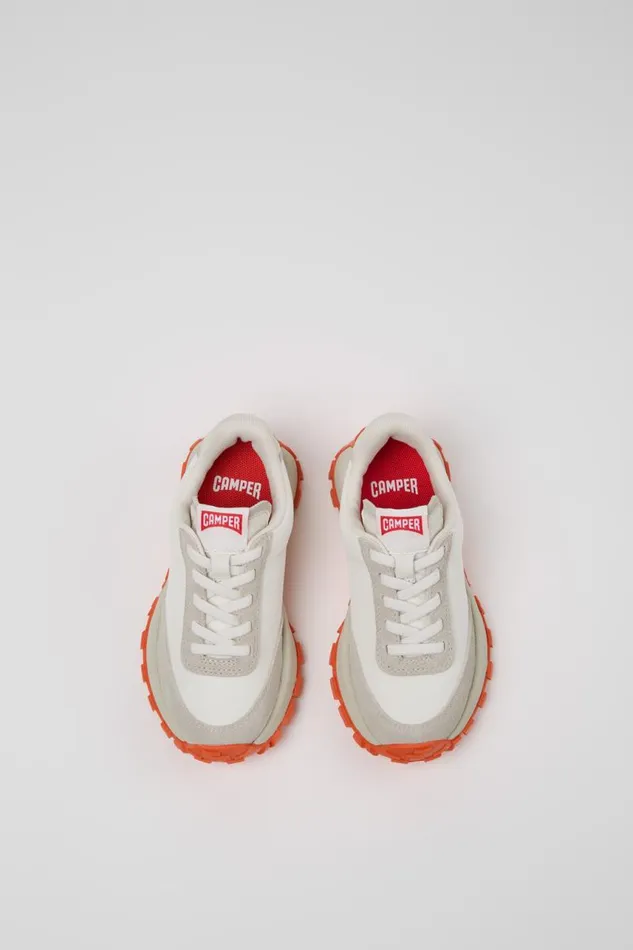 Kids Camper Sneakers Drift Trail White TextileNubuck Sneaker For Kids Kids Camper Sneakers Drift Trail White TextileNubuck Sneaker For Kids