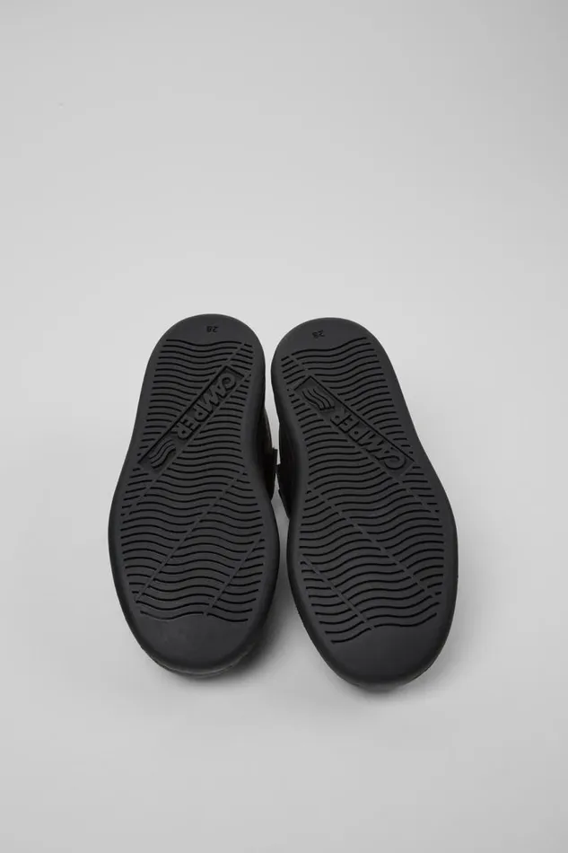 Kids Camper Sneakers Runner Black Leather And Nubuck Sneakers For Kids Kids Camper Sneakers Runner Black Leather And Nubuck Sneakers For Kids