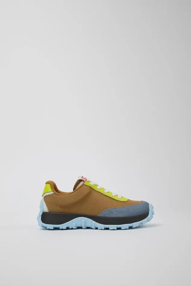 Kids Camper Sneakers Twins Multicolor Leather And Textile Sneaker For Kids Kids Camper Sneakers Twins Multicolor Leather And Textile Sneaker For Kids