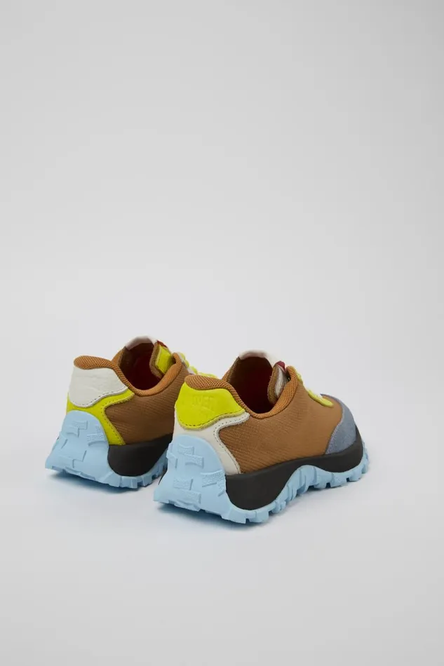 Kids Camper Sneakers Twins Multicolor Leather And Textile Sneaker For Kids Kids Camper Sneakers Twins Multicolor Leather And Textile Sneaker For Kids