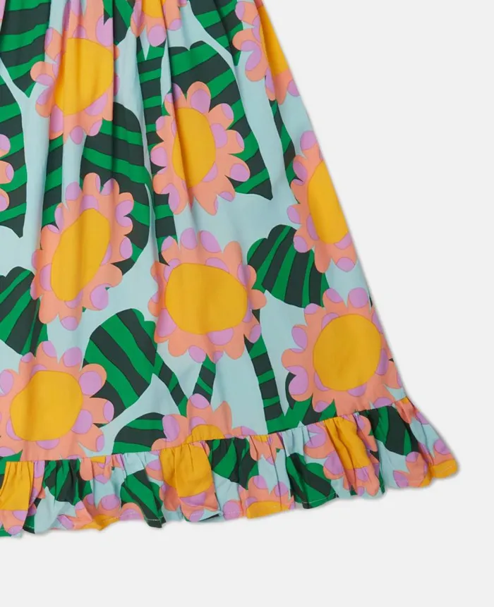 Kids Dresses and Jumpsuits Stella McCartney Graphic Flower Print Sundress Multicolour