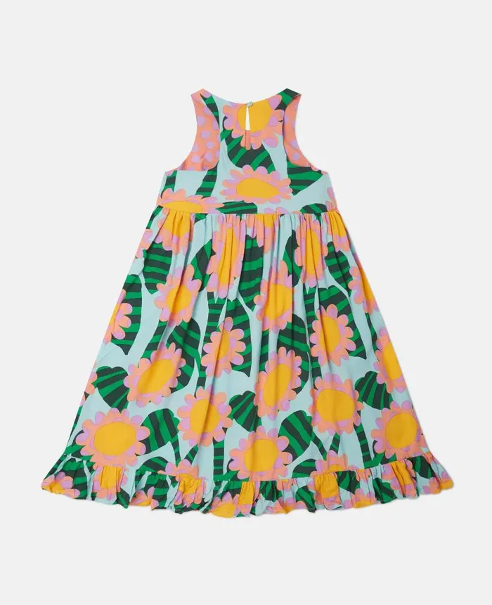 Kids Dresses and Jumpsuits Stella McCartney Graphic Flower Print Sundress Multicolour