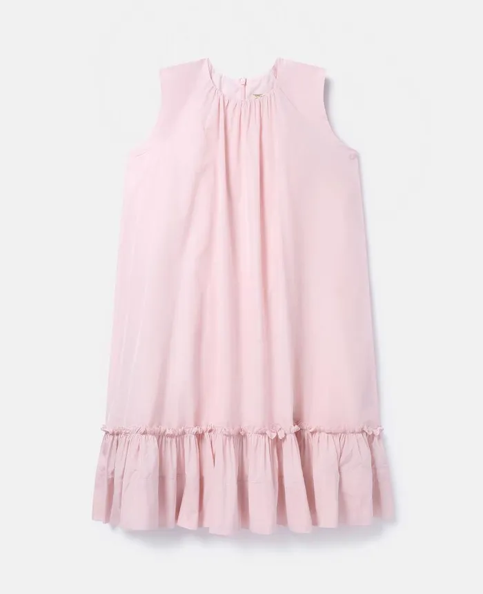 Kids Dresses and Jumpsuits Stella McCartney Ruffled Sleeveless Dress Pink