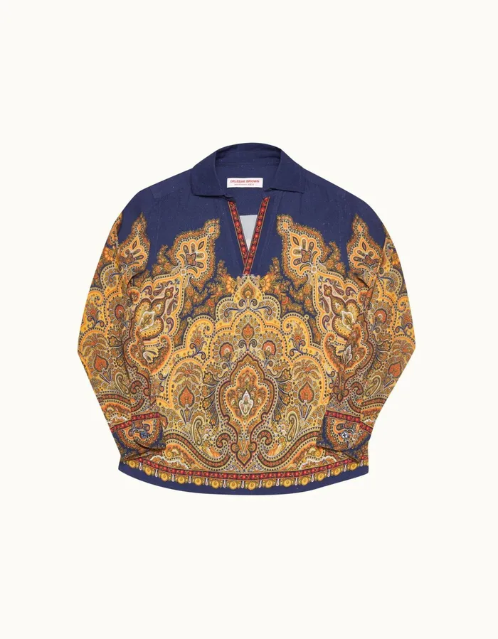 Kids Orlebar Brown Kids Rhys Lagoon Blue