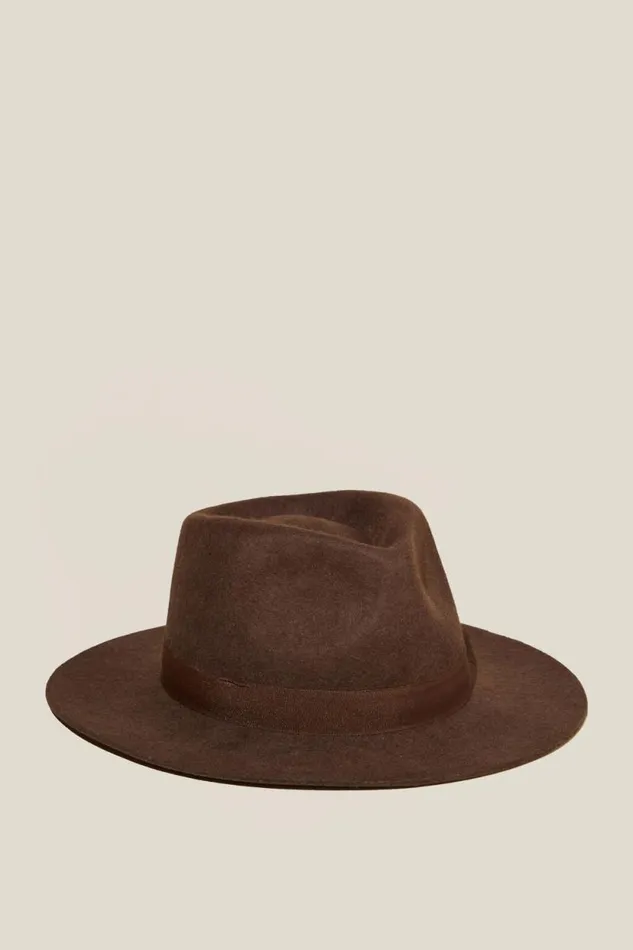 Kids Panama Hat Hot Choccy Girls Cotton On Hats and Beanies