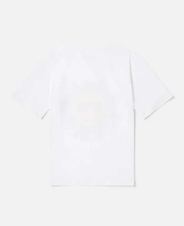 Kids TShirts And Sweatshirt Stella McCartney Sunshine Face TShirt White