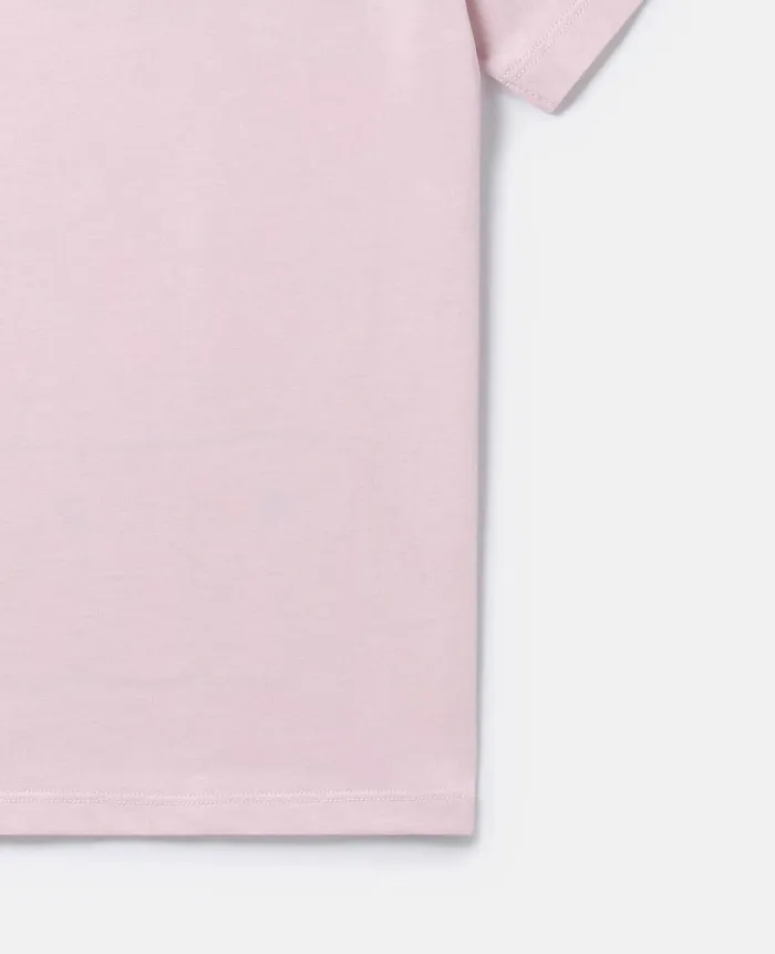 Kids TShirts And Tops Stella McCartney Candy Floss Stand TShirt Pink