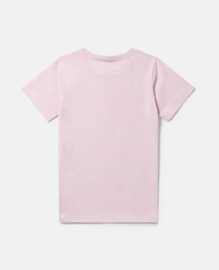 Kids TShirts And Tops Stella McCartney Candy Floss Stand TShirt Pink
