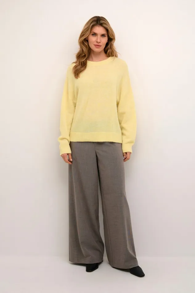 Knitwear and Cardigans Women CULTURE CUcacheia Pullover Pineapple Slice Melange