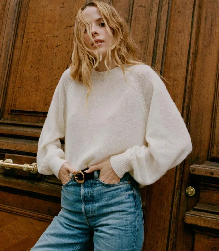 Knitwear Women DEN Marsena Sweater Ivory