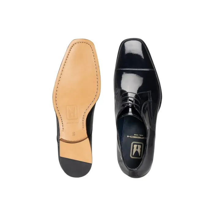 Lace Ups Men Moreschi Blue Leather Derby