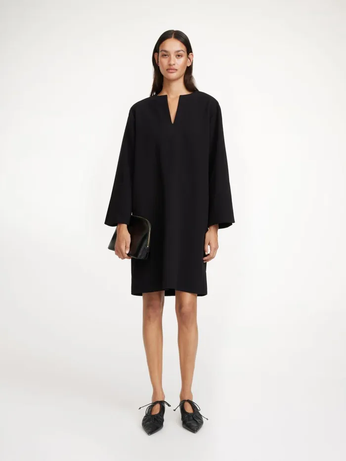 Lattiena Midi Dress Black Women By Malene Birger Dresses