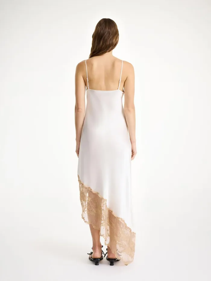 Laynee Maxi Dress Soft White Women By Malene Birger Dresses