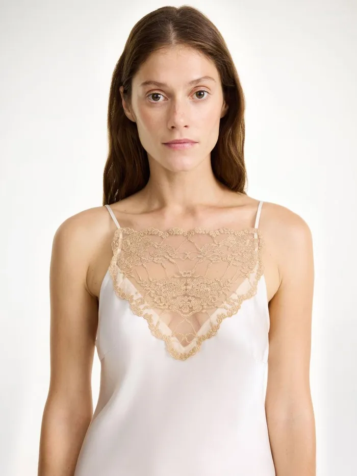 Laynee Maxi Dress Soft White Women By Malene Birger Dresses