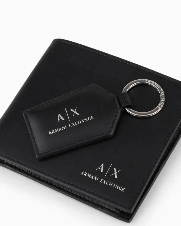 Leather Gift Set Black Men Armani Wallets And Small Leather Goods Leather Gift Set Black Men Armani Wallets And Small Leather Goods