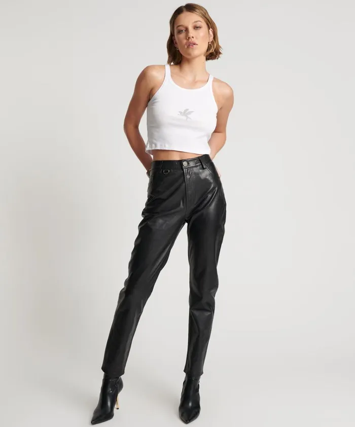 LEATHER LEGEND PANTS Women One Teaspoon Bottoms