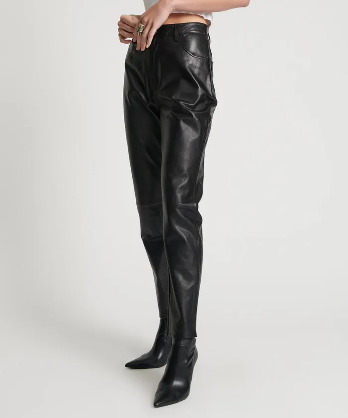 LEATHER LEGEND PANTS Women One Teaspoon Bottoms LEATHER LEGEND PANTS Women One Teaspoon Bottoms