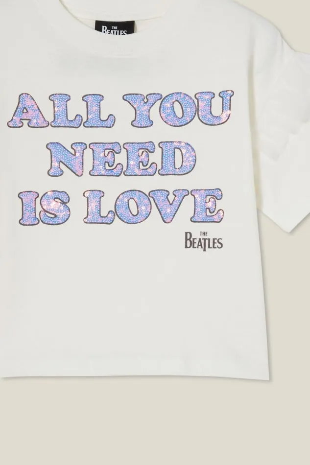 License Party Short Sleeve Top Lcn Yel The Beatles Lovevanilla Girls Cotton On Tops and TShirts License Party Short Sleeve Top Lcn Yel The Beatles Lovevanilla Girls Cotton On Tops and TShirts