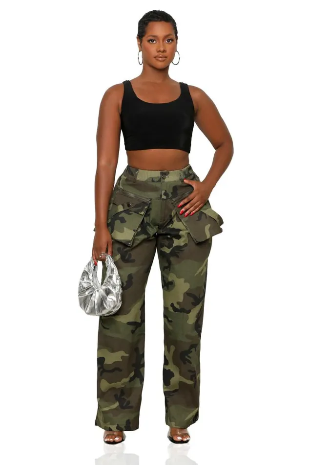 Lilly039s Kloset Bottoms Women Camo Cargo Pants