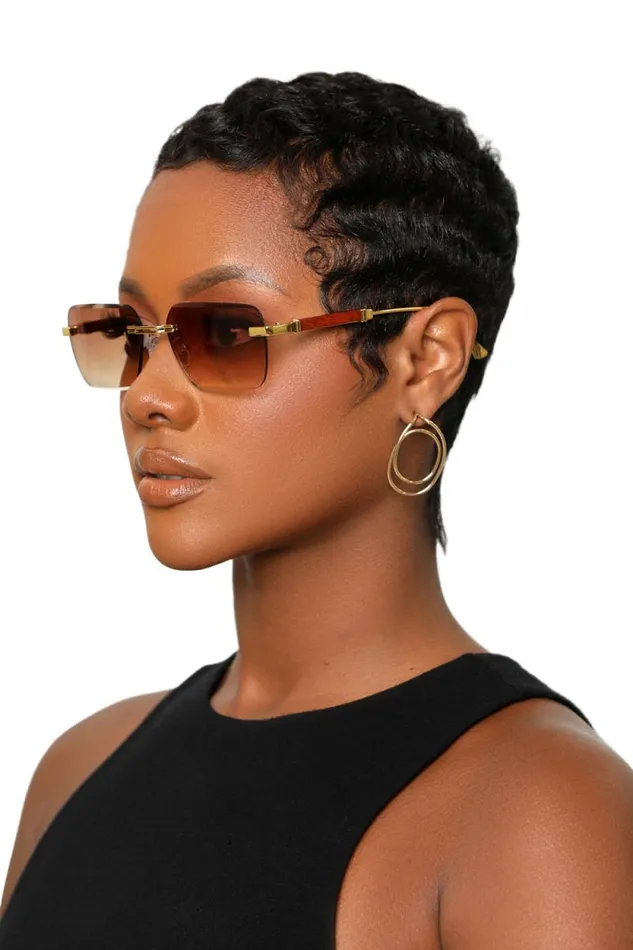 Lilly039s Kloset Eyewear Women Glare Guard Sunglasses Brown
