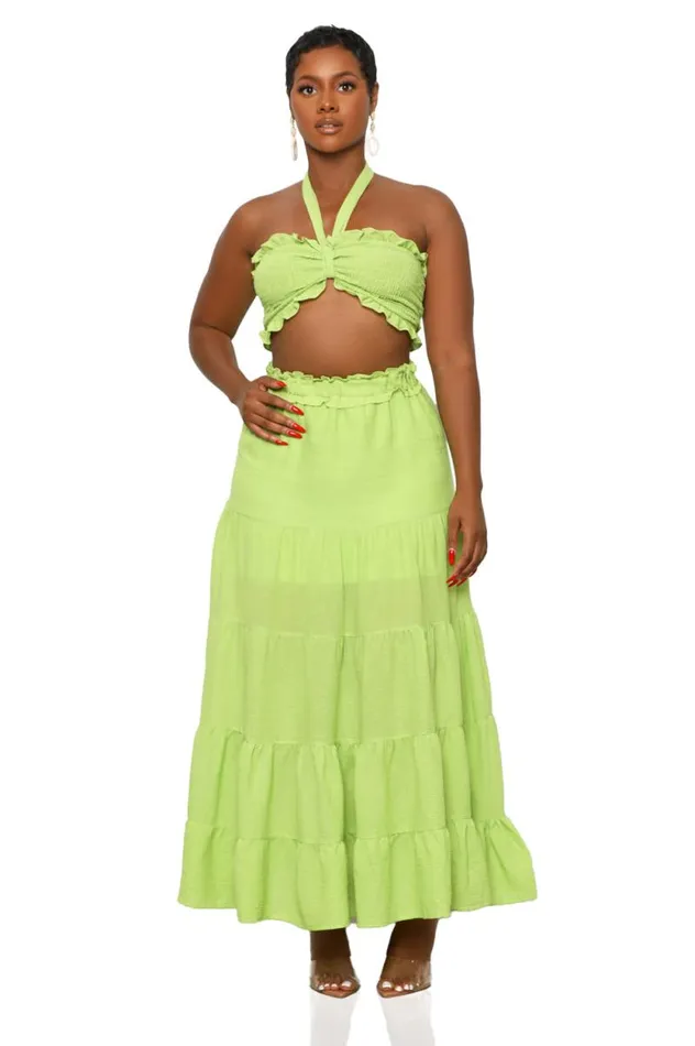 Lilly039s Kloset Sets Women Shoreline Glow Skirt Set