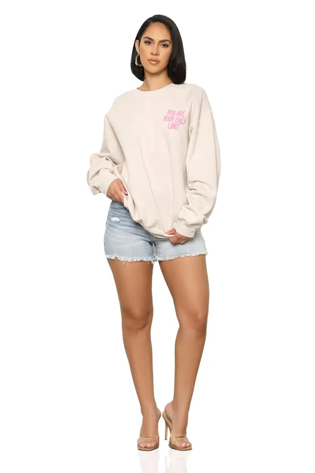 Lilly039s Kloset Tops Women No Limit Sweatshirt