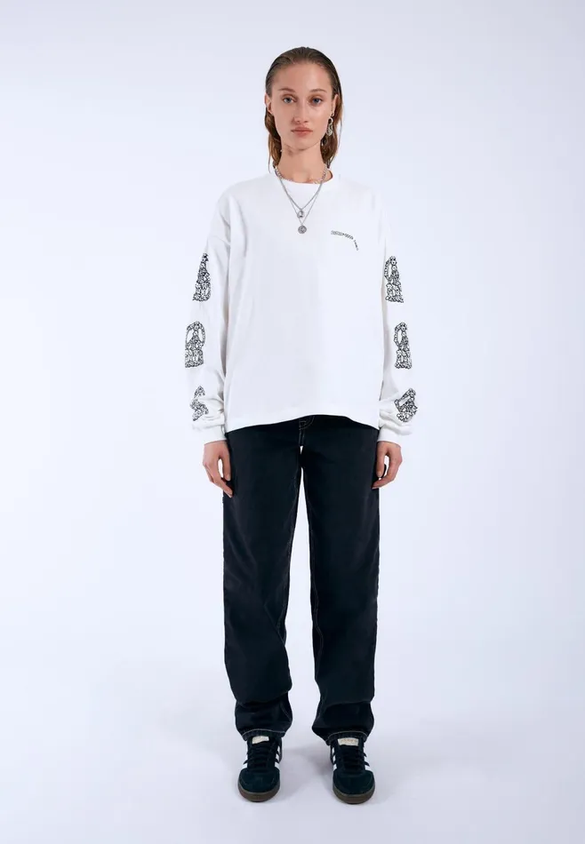 Lily Long Sleeve 8211 Off White Peaces Off White Peaces Women Dr Denim Longsleeves