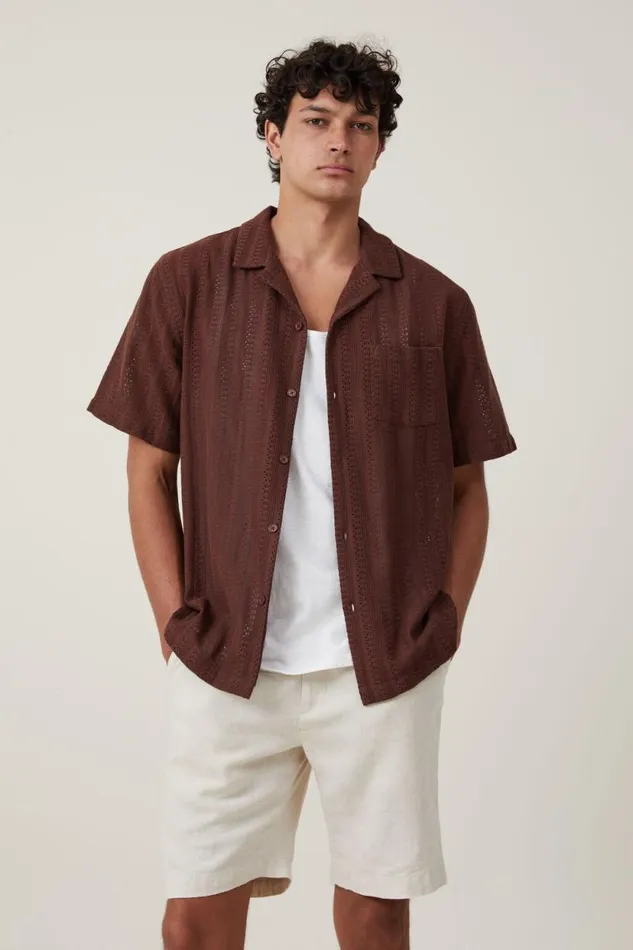 Linen Pleat Short Oatmeal Men Cotton On Shorts Linen Pleat Short Oatmeal Men Cotton On Shorts