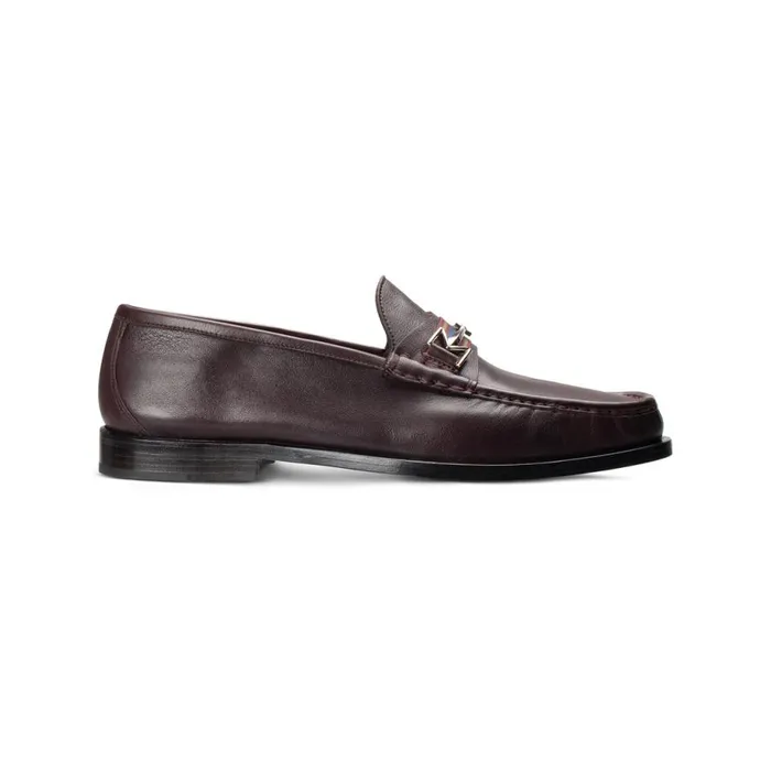 Loafers Men Moreschi Bordeaux Leather Loafer