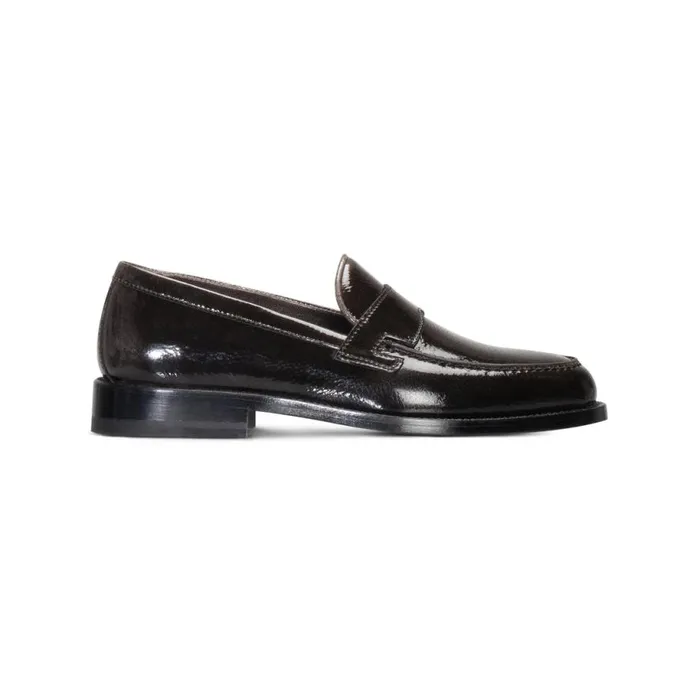 Loafers Women Moreschi FOR HER 8211 Grey Leather Loafer