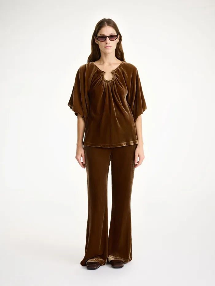 Loela Blouse Bison Women By Malene Birger Tops and Blouses