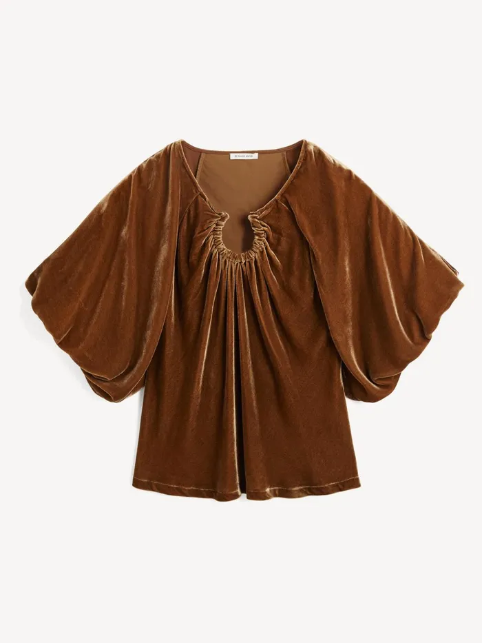 Loela Blouse Bison Women By Malene Birger Tops and Blouses