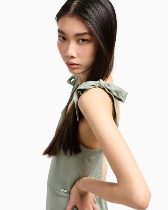 Long Dresses Green Women Armani Dresses And Jumpsuits Long Dresses Green Women Armani Dresses And Jumpsuits