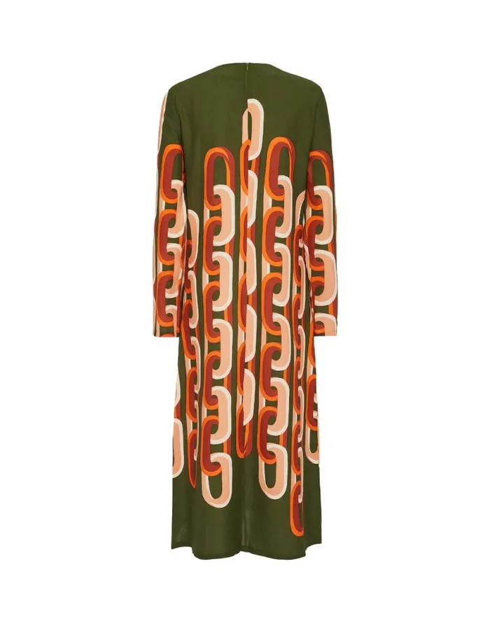 Long Sleeve Midi Swing Dress Prometheus Place Camouflage Women La Double J Dresses Long Sleeve Midi Swing Dress Prometheus Place Camouflage Women La Double J Dresses