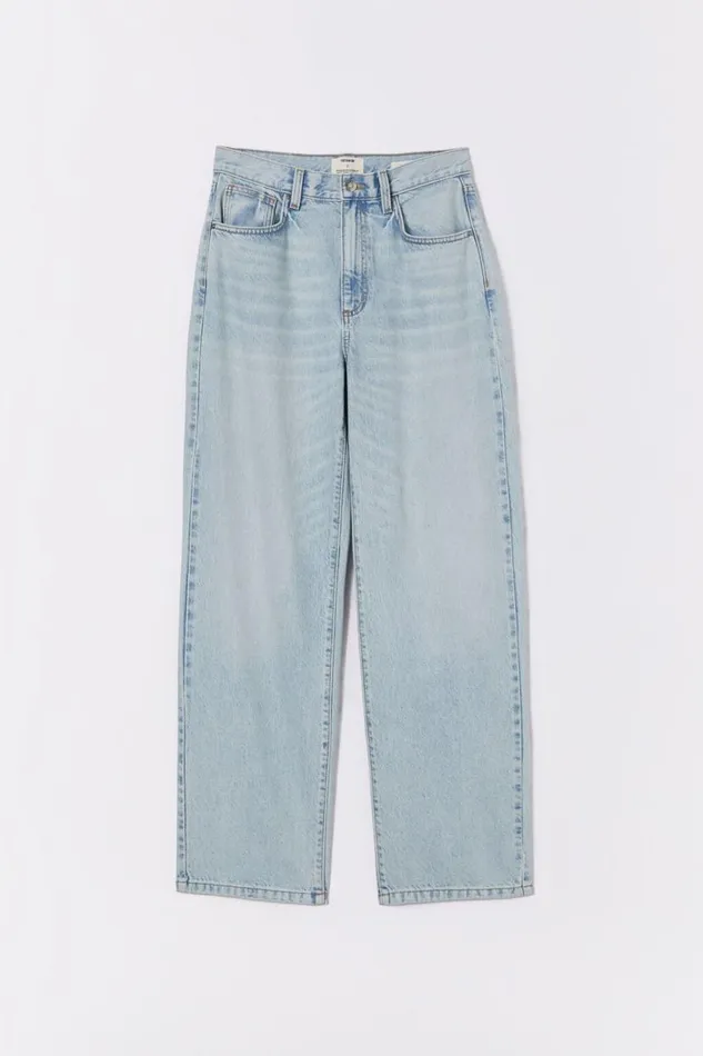 Loose Straight Jean Pearl Blue Women Cotton On Pants Loose Straight Jean Pearl Blue Women Cotton On Pants