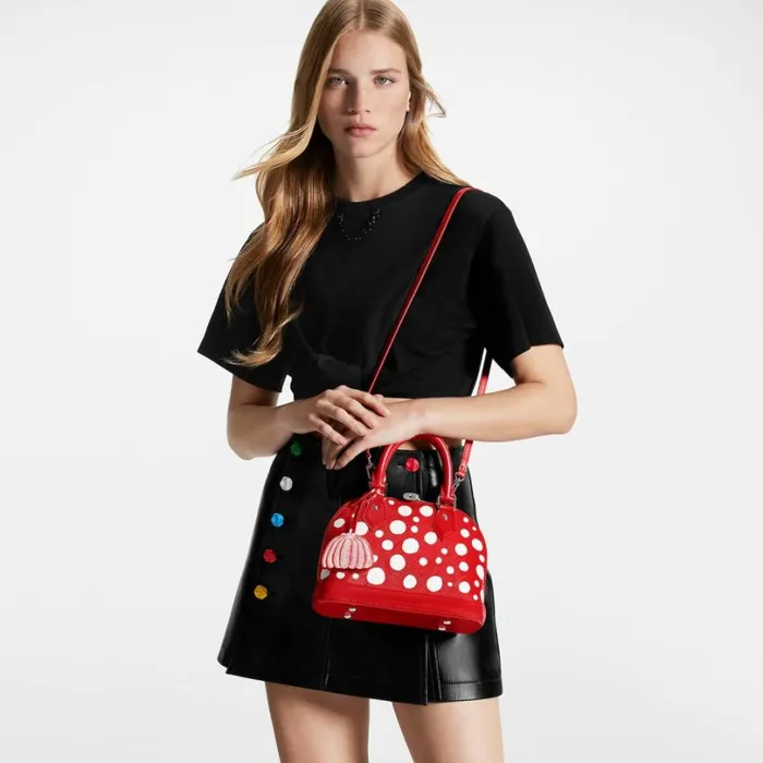 Louis Vuitton Alma Bag Louis Vuitton Rouge Blanc M21698 LV X YK Alma BB 8211 Louis Vuitton Handbag Store 8211 Women