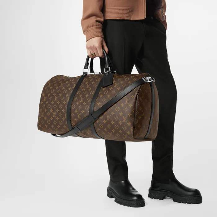 Louis Vuitton Bags Louis Vuitton Keepall Bandouliere 55 Black M56714 8211 Louis Vuitton Handbag Store 8211 Men