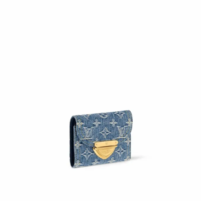 Louis Vuitton Bags Louis Vuitton M82959 Victorine Wallet Denim Blue 8211 Louis Vuitton Handbag Store 8211 Men