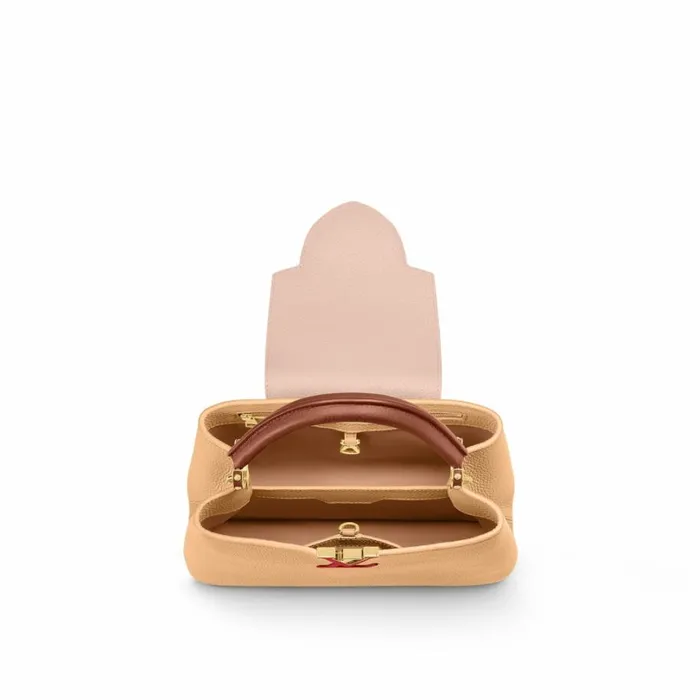 Louis Vuitton Capucines Bag Louis Vuitton M20784 Capucines MM Arizona Wood 8211 Louis Vuitton Handbag Store 8211 Women