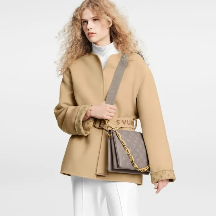 Louis Vuitton Coussin Bag Louis Vuitton M20842 Coussin PM Grey 8211 Louis Vuitton Handbag Store 8211 Women