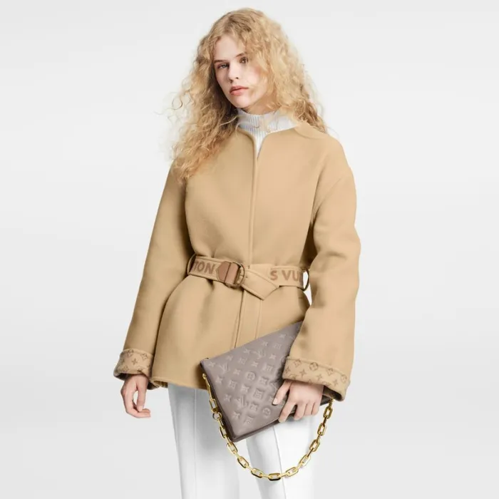 Louis Vuitton Coussin Bag Louis Vuitton M20842 Coussin PM Grey 8211 Louis Vuitton Handbag Store 8211 Women